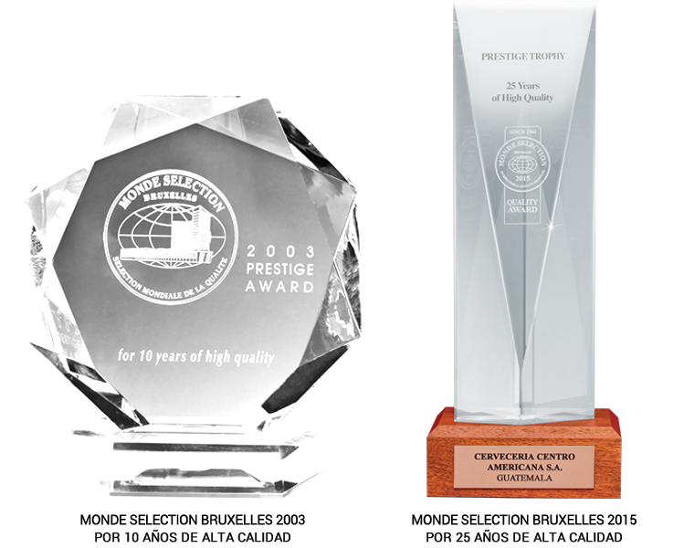 Cerveceria guatemalteca de tradición Premios